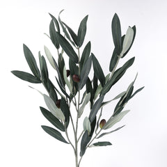 Artificial Olive Leaf Bush 55cmH