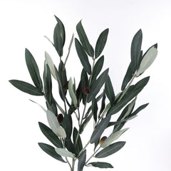Artificial Olive Leaf Bush 55cmH