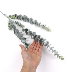 Frosted Artificial Eucalyptus Spray 75cmH