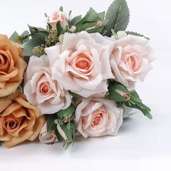 7 Heads Rose Bush 33cmH