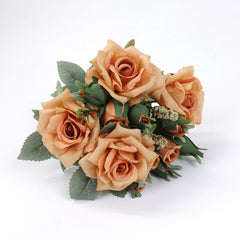 7 Heads Rose Bush 33cmH