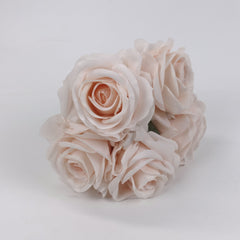 5 Stems Real-touch Rose Bunch 25cmH