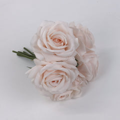 5 Stems Real-touch Rose Bunch 25cmH
