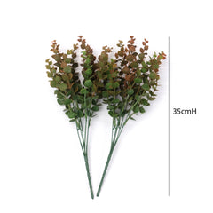 2pcs Eucalyptus Short Spray 35cmH