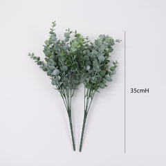 2pcs Eucalyptus Short Spray 35cmH