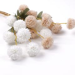 4pcs Chrysanthemum Pompom Spray Bunch