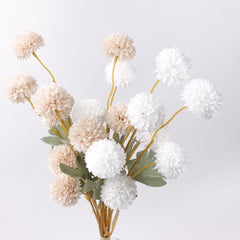 4pcs Chrysanthemum Pompom Spray Bunch