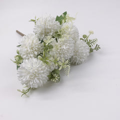 7 Heads Chrysanthemum Pompom Bush