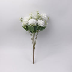 7 Heads Chrysanthemum Pompom Bush