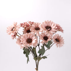 Daisy Flower Bunch in Antique Pink 50cmH