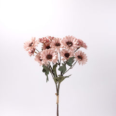 Daisy Flower Bunch in Antique Pink