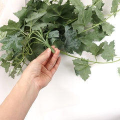 Artificial Oak Leaf Ivy Hanging - Variegated Ivy Hanging