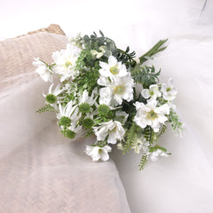 White Wildflower Bunch 50cmH