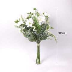 White Wildflower Bunch 50cmH