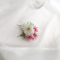 Dahlia Tulip Rose Wedding Bouquet