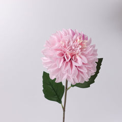 Real-touch Dahlia Flower Stem in Pink