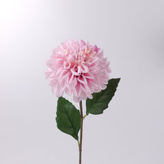Real-touch Dahlia Flower Stem in Pink