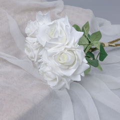 5H Real-touch Long Stemmed Rose Bouquet 50cmH