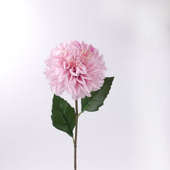 Real-touch Dahlia Flower Stem in Pink