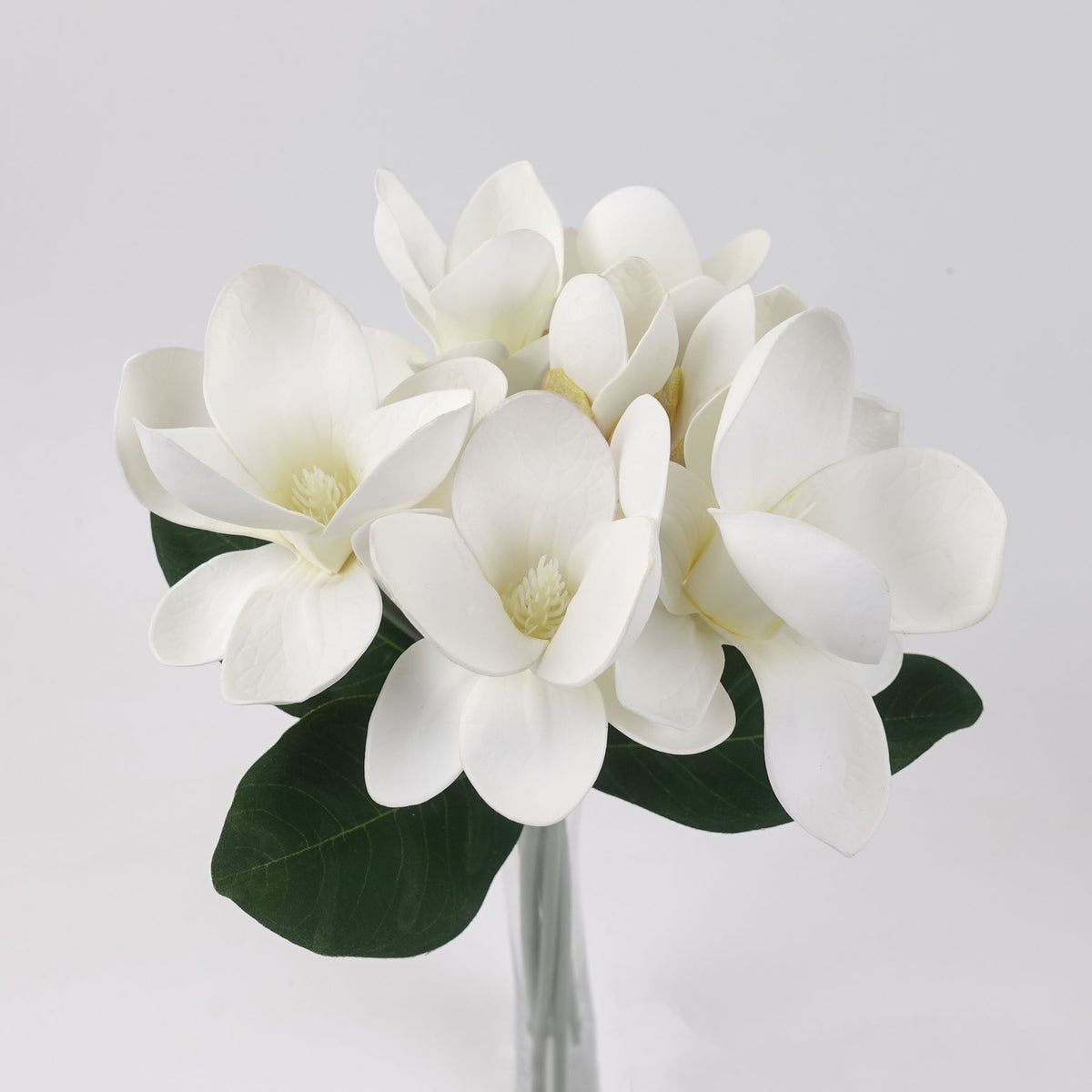 7 Heads Magnolia Bunch 33cmH