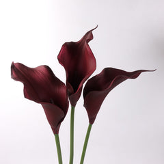 3pcs Real-touch Calla Lily Stems 60cmH