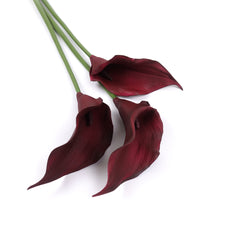 3pcs Real-touch Calla Lily Stems 60cmH