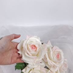 5H Real-touch Long Stemmed Rose Bouquet 50cmH