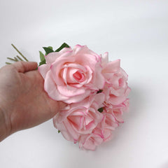 5H Real-touch Long Stemmed Rose Bouquet 50cmH