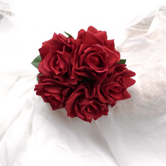 5H Real-touch Long Stemmed Rose Bouquet 50cmH