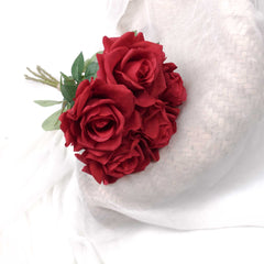 5H Real-touch Long Stemmed Rose Bouquet 50cmH