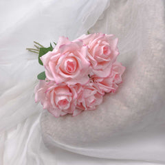 5H Real-touch Long Stemmed Rose Bouquet 50cmH