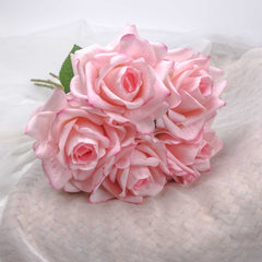 5H Real-touch Long Stemmed Rose Bouquet 50cmH