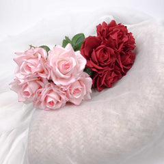 5H Real-touch Long Stemmed Rose Bouquet 50cmH