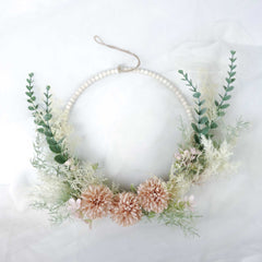 Flower Hoop Bouquet 32cmD