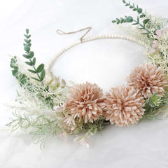 Flower Hoop Bouquet 32cmD