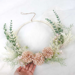 Flower Hoop Bouquet 32cmD