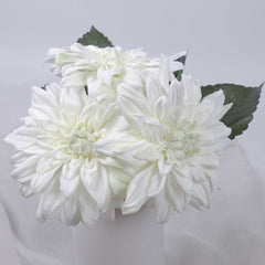 Artificial Dahlia Big-head Flower Stem 27cmH