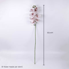 8 Heads Real-touch Artificial Orchid  92cmH