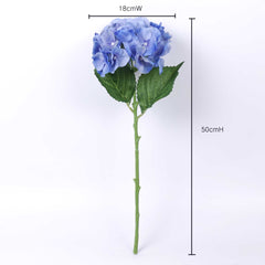 Real-touch Hydrangea Stem 50cmH