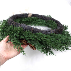 Pinecone Wreath 50cmD