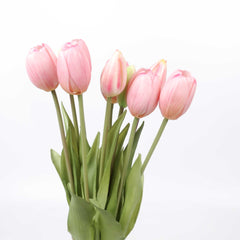 5 Stems Real Touch Tulip Bunch 40cmH