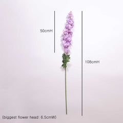 Delphinium Flower Long Stem 108cmH