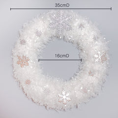 Snow White Wreath 35cmD