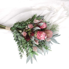 Native Protea Thistle Arrangement