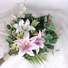 Tropical Lily Arrangement