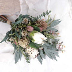 Native Protea Brown Banksia Arrangement