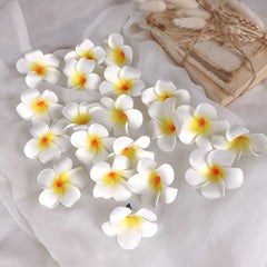 10pcs Frangipani with Clip 6cmD