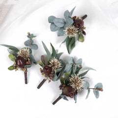 Native Wedding Buttonhole Boutonniere