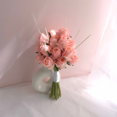Rose Wedding Bouquet 22cmW