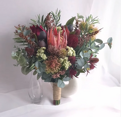 Dusty Burgundy Native Protea Bouquet